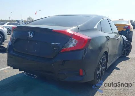 2020 Honda Civic Sport from USA, damaged, VIN 2HGFC2F85LH572841